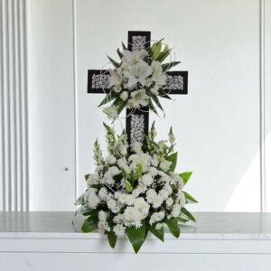 Cruz Floral para Funeral